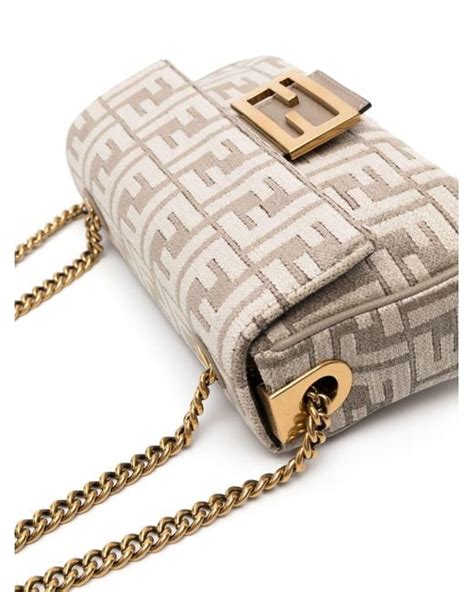 baguette fendi velluto|fendi chenille bag.